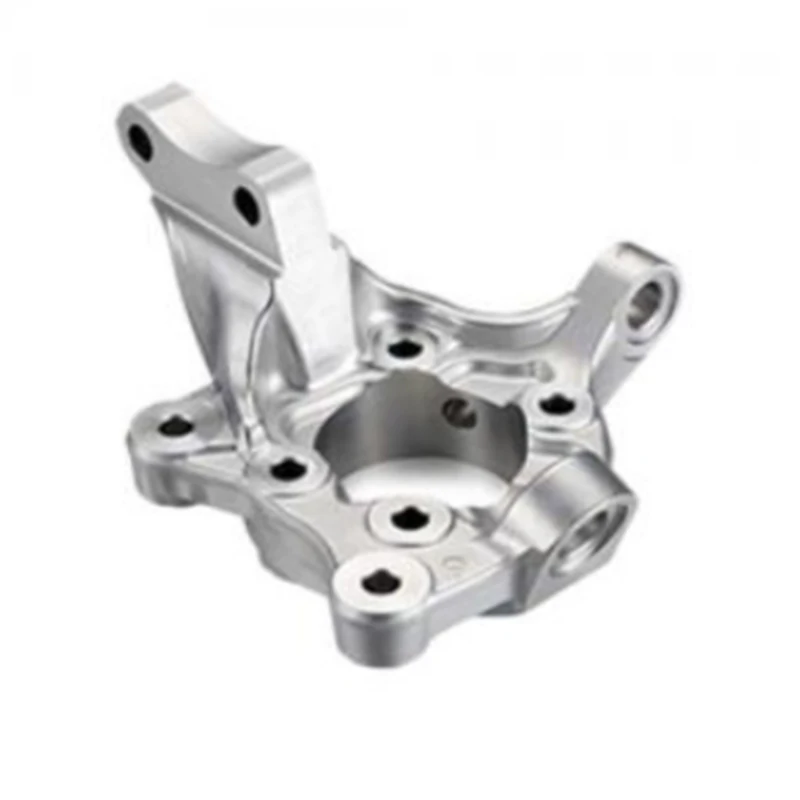 Customized Aluminum Steering Knuckle for Automotive CNC Machining Special Parts