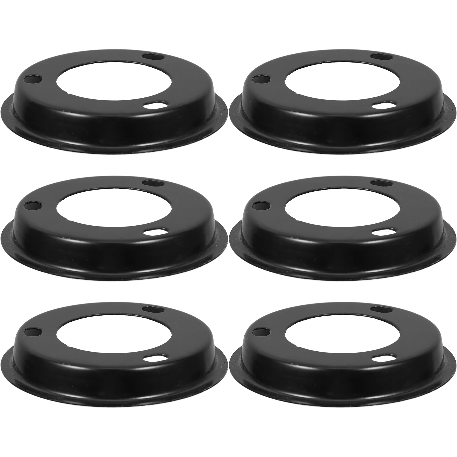 

6 Pcs Lawn Mower Work Head Protective Cover Trimmer Engine Dust Guard Replacement Metal Durable Universal Fit Gardening Tool