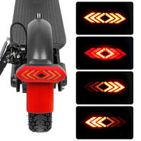Scooter Turn Signal TailLight For Xiaomi Electric Scooter M365 1S PRO Pro 2 Mi3 Remote Control Rechargeable LED Flashing Part