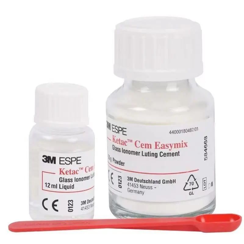 Dental Materials 3M Quick-adjusting Spirit Glass Ionomer Water Portal Dental Repair Adhesive Material 30g Powder/15ml Liquid