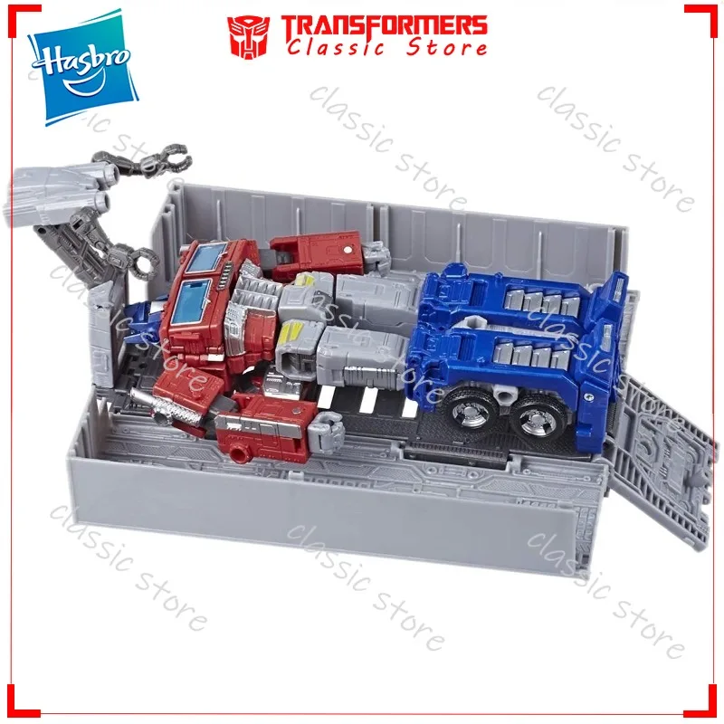 Auf Lager Classic Transformers Toys War for Cybertron:Earthrise WFC-E11 Optimus Prime Cybertron Autobots Actionfiguren Geschenke