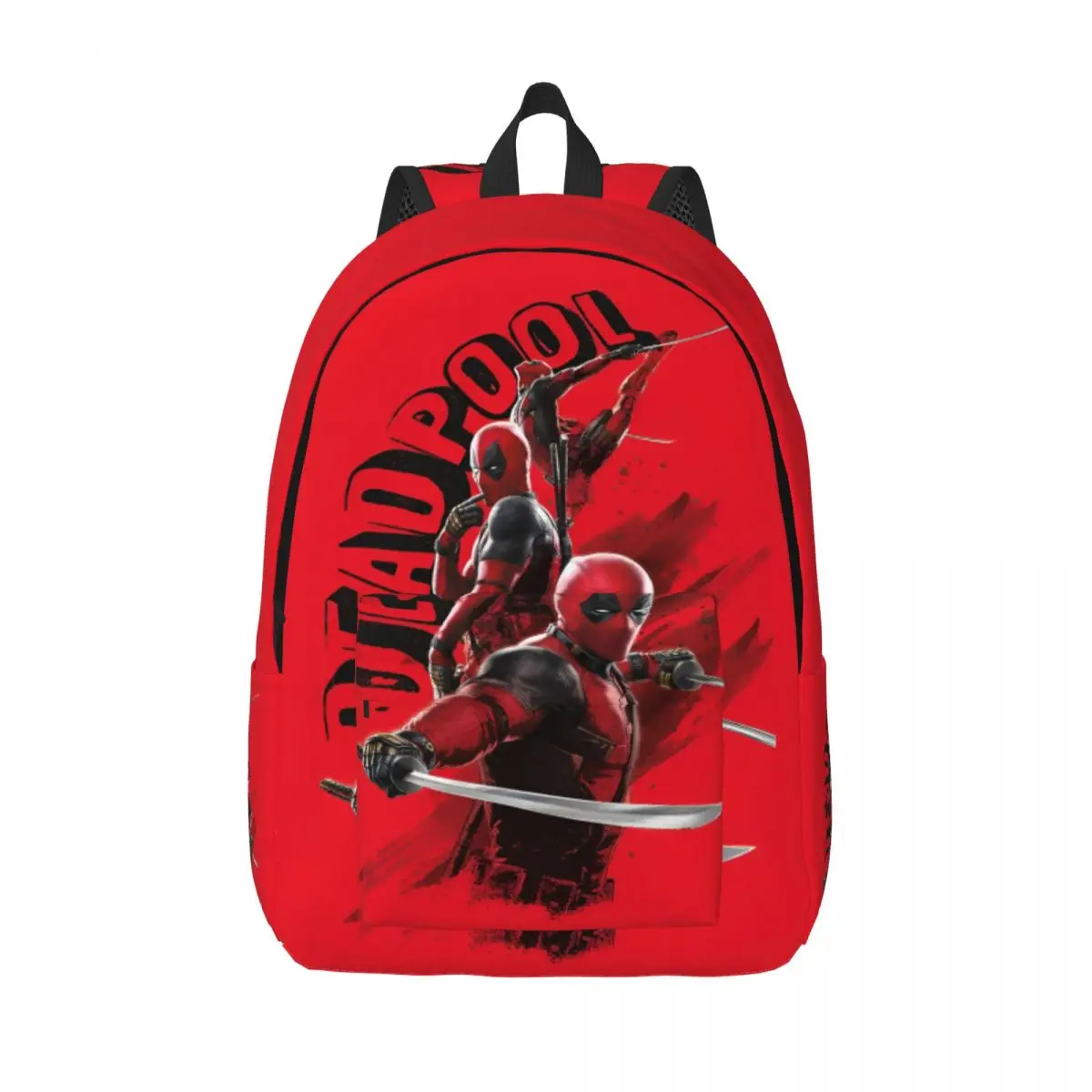 Deadpool for Teens Student School Bookbag Canvas Daypack Middle High College Sports