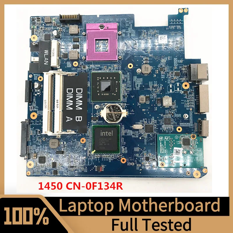 

CN-0F134R 0F134R F134R Mainboard For DELL Inspiron 1450 Laptop Motherboard GM45 DDR3 100% Full Tested Working Well