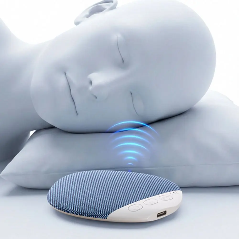 Bluetooth 5.3 Under Pillow Bluetooth Speaker HiFi Stereo Sound Sleep Aid Wireless Sleeping Speaker Mini 3-Level Timer