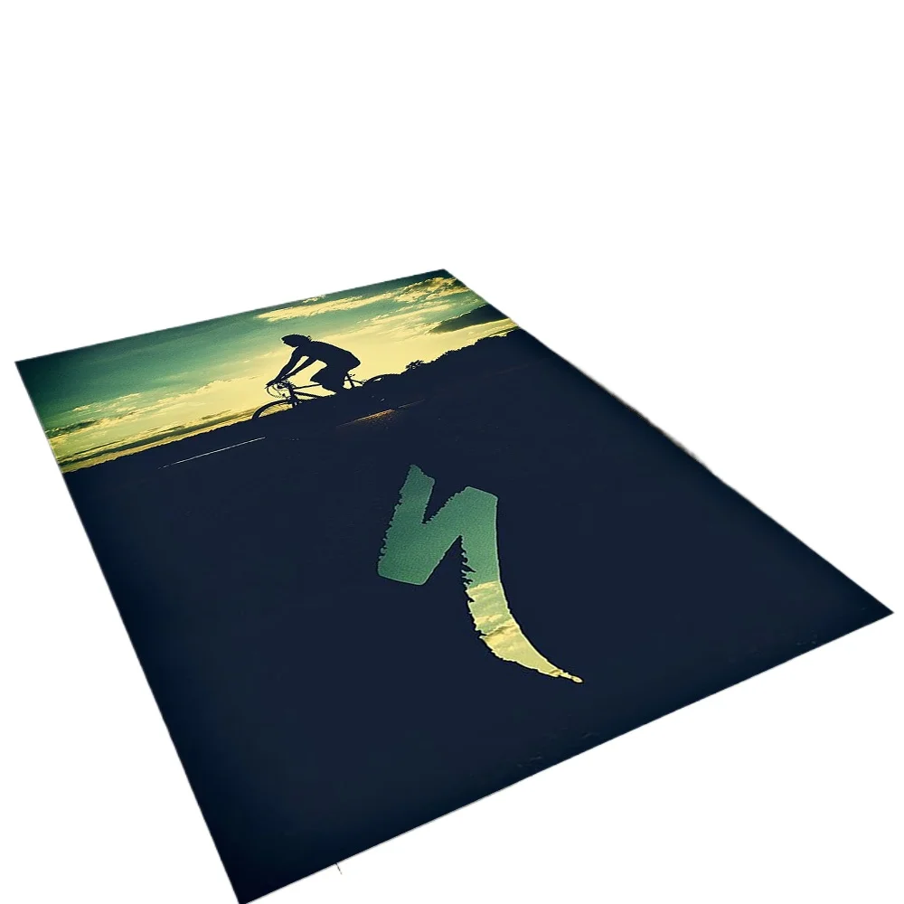 AliExpress LOUSIDREAM 3D S-Specialized Bicycle Logo Moto Carpet Rug for Home Living Room Bedroom Sofa Doormat Decor,kids Play Non-slip Floor Mat Gift