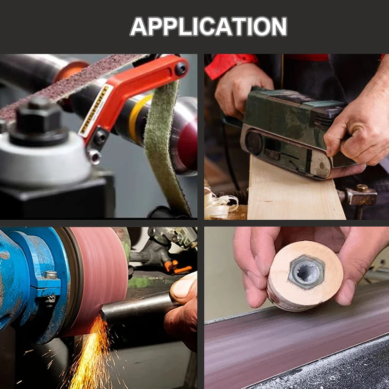 1ชิ้น533x7 5มม.สายลับมีด21X3 "Sanding Band P40-P800สำหรับไม้นุ่มโลหะขัด