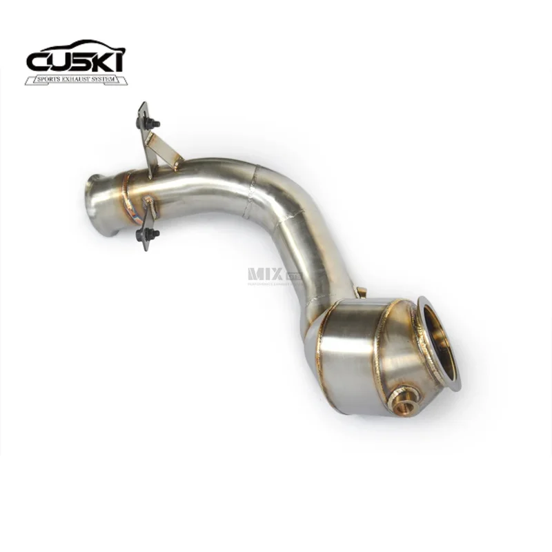 High Flow Exhaust Downpipe Applicable to Mercedes Benz E300 E200 2017-2022 W213 2.0T Stainless Steel Car Accessories exhaust