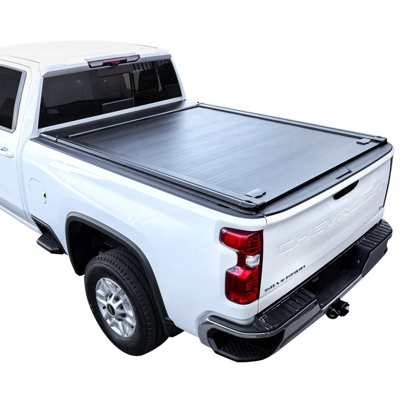 

For Silverado-1500-2007-2022 JStandard Bed: Off-Road Ready Retractable Tonneau Cover