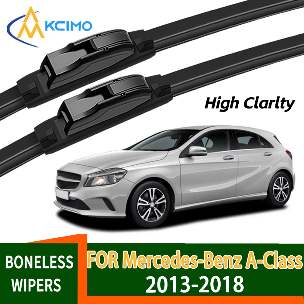Für Mercedes-Benz A-Klasse W176 2013-2018 Langlebige Slient Frontwischerblätter Auto Windschutzscheibe Windschutzscheibe Fensterwischer Zubehör