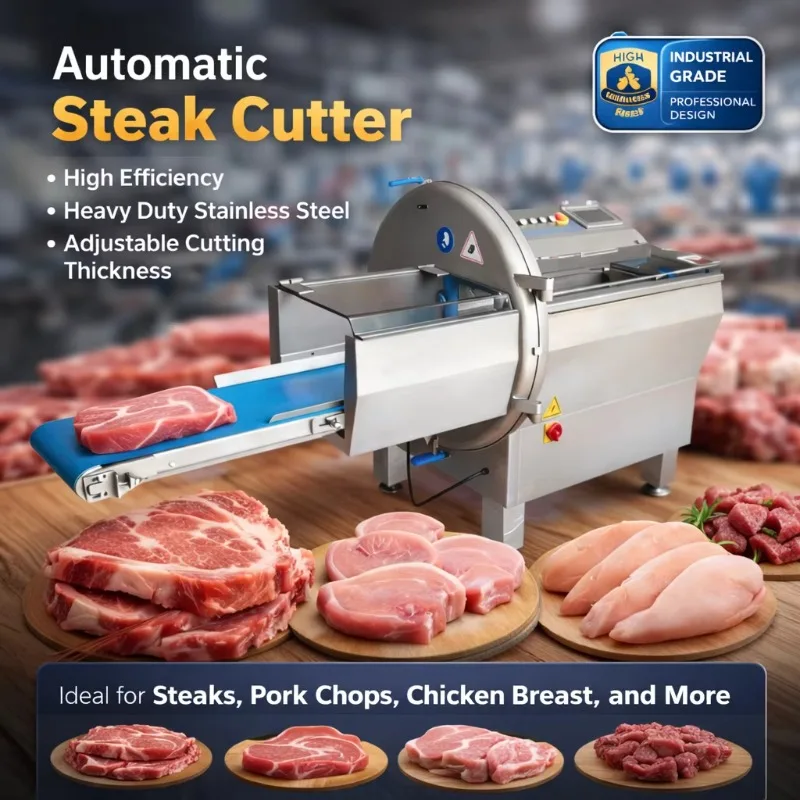Hot Sale Commercial Cooked Meat Cutters Cheese Slicers Automatic Ham Slicers
