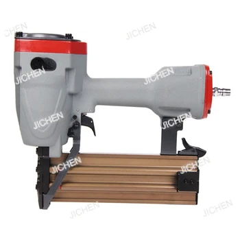 JC  ST64 Pneumatic Steel Nail Gun 50 Steel Row  Cement Nail  Wire Groove Nail Gun