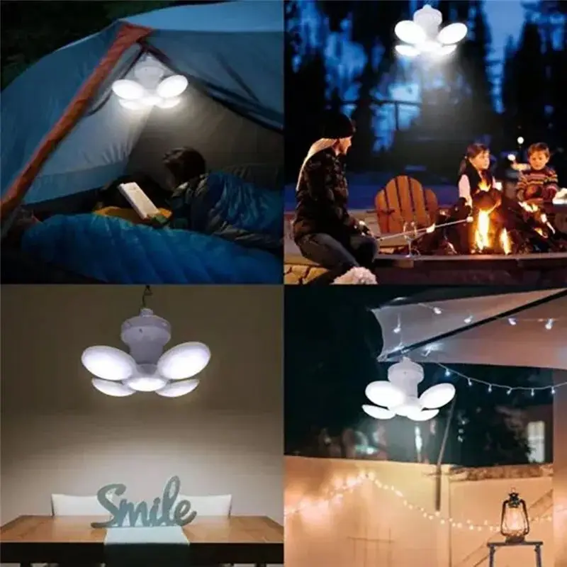 SHGO Solar for Energy Camping Lamp, USB Rechargeable LED Remote Control Foldable Lantern, Portable Emergency Light, 1200mAh