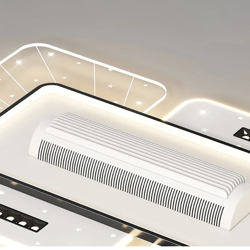 غير مرئية الخالية من الشفرة Led مروحة السقف ضوء التحكم عن بعد مروحة السقف مصباح لغرفة المعيشة غرفة نوم مصابيح داخلية