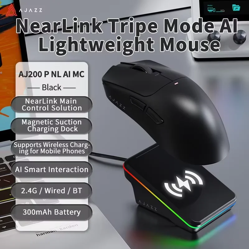 Mouse Gamer de Alto Nível AJAZZ AJ200 NL AI MC/ULTRA com