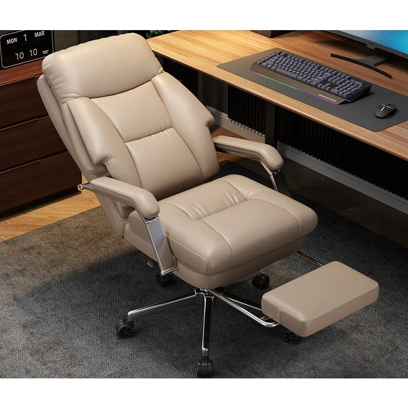 Reclining lunch break Computer chair Massage sofa chair Comfortable sedentary office chair