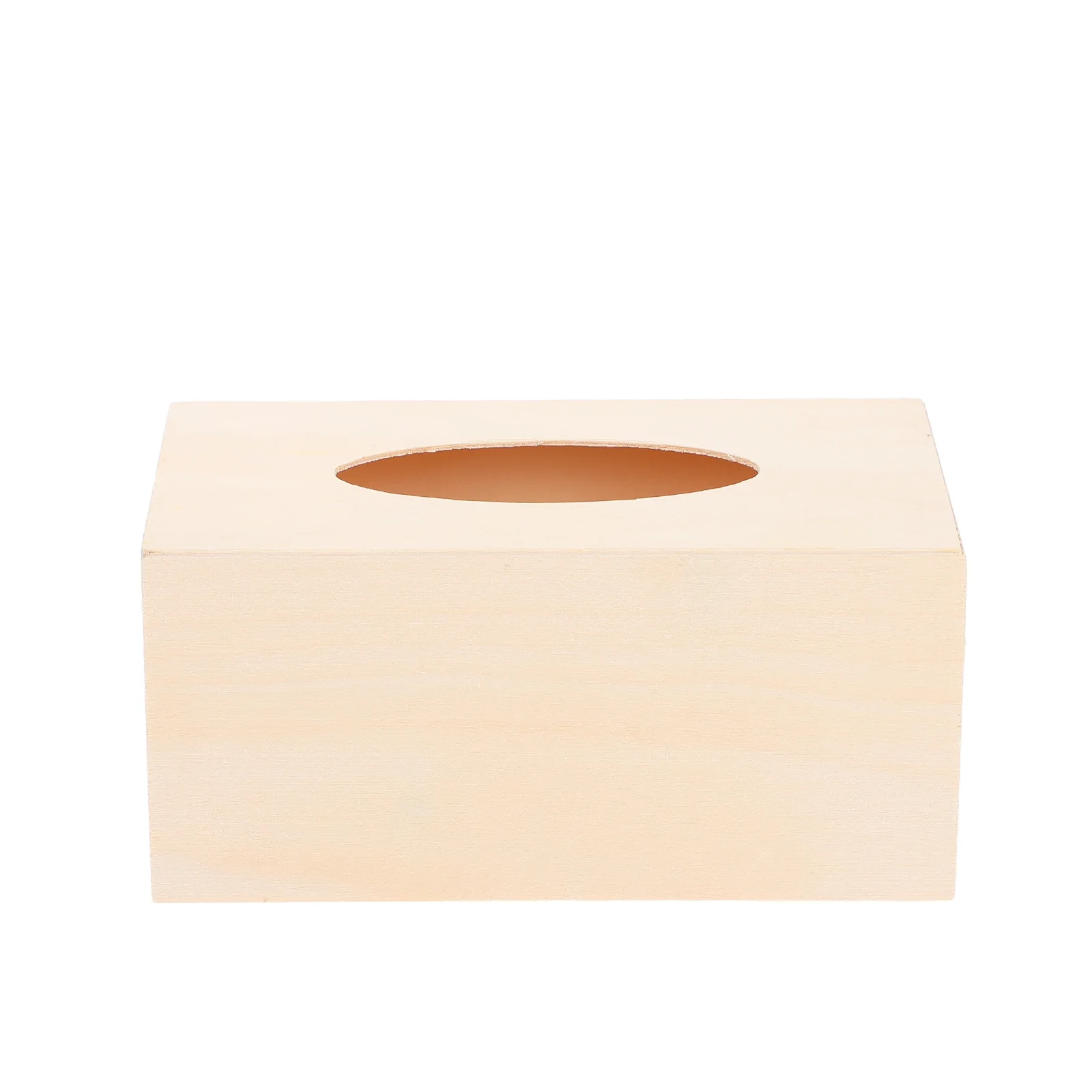 Boîte à mouchoirs en bois, 2 pièces, porte-serviettes fait à la main pour enfants, léger, Portable, usage domestique et de la maternelle, artisanat de couleur unie