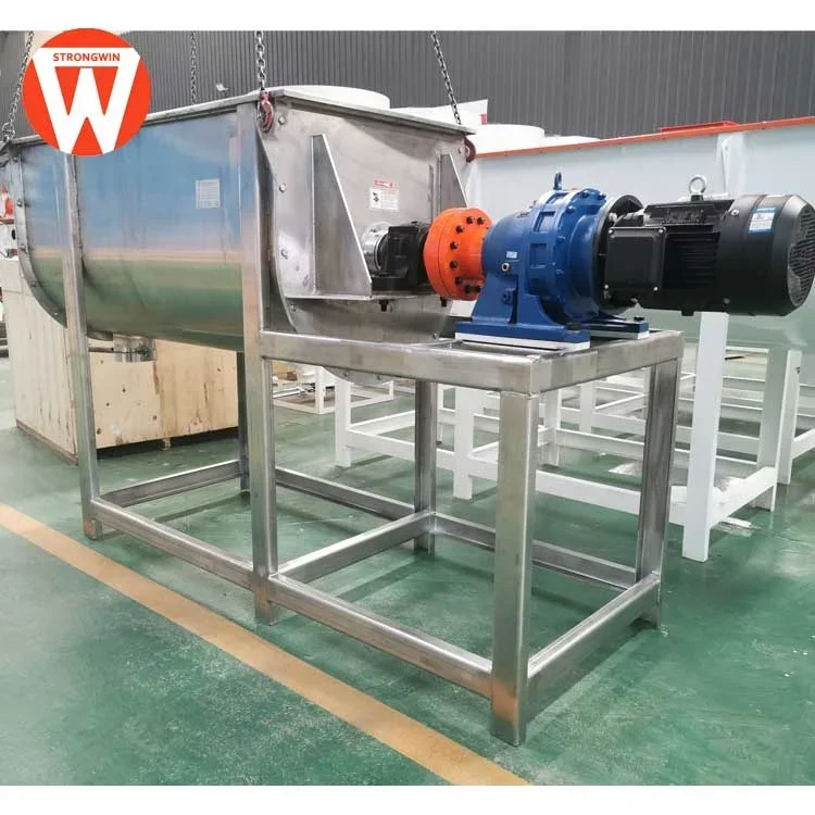 

Strongwin manufacture stainless steel feed mixer machine