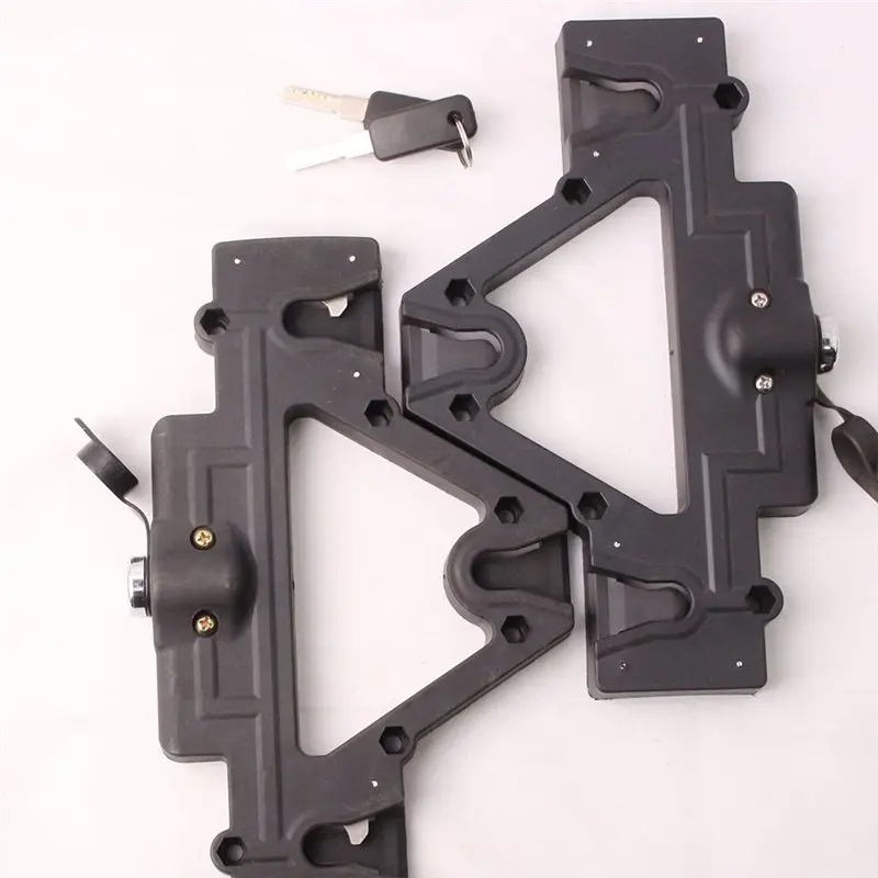 A98M Universal Motorcycle Side Bag Quick Release Locking Brackets Quick Lock Mount Kit Saddlebag Installation Accessories DIY