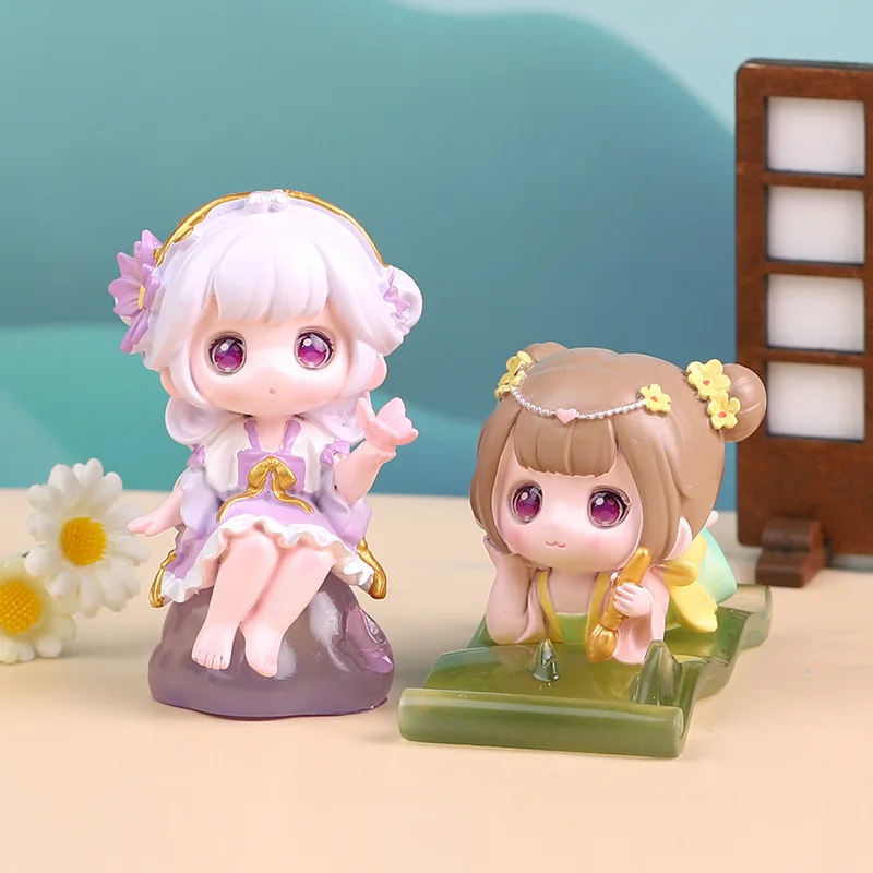 2025 جديد عندما يلتقي نسيم الربيع صندوق ربط الشكل صندوق غامض دمية لطيفة للفتيات هدايا جيدة هدايا عيد ميلاد Kawaii #3