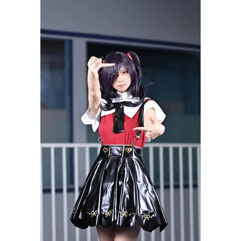 أنيمي المحتاجة فتاة جرعة زائدة الملاك- تأثيري حلي لعبة الهاوية كانجيل أمي تشان فستان حفلة كرنفال تنورة جلدية Jk;3,c'5.b;8' #6