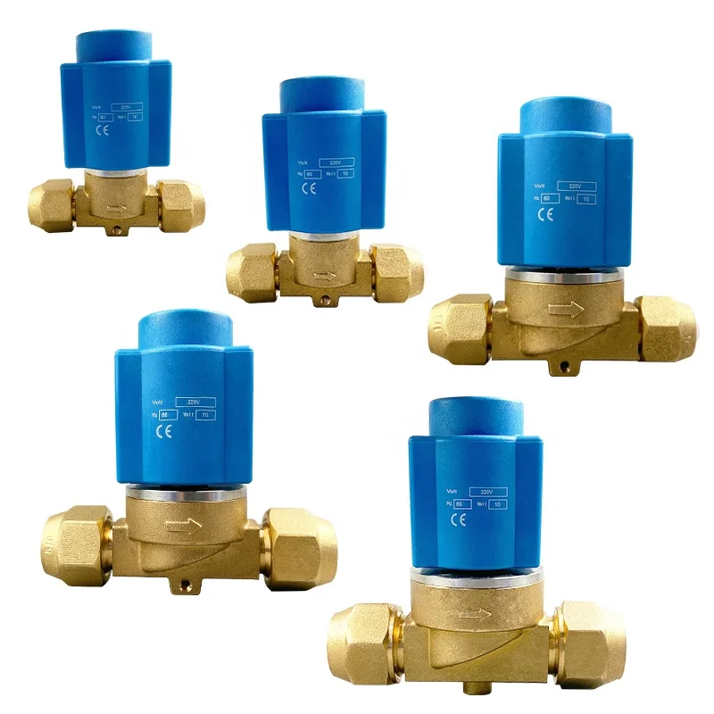 

HVR series 220V solenoid valve condensing unit new working condition diaphragm refrigeration parts