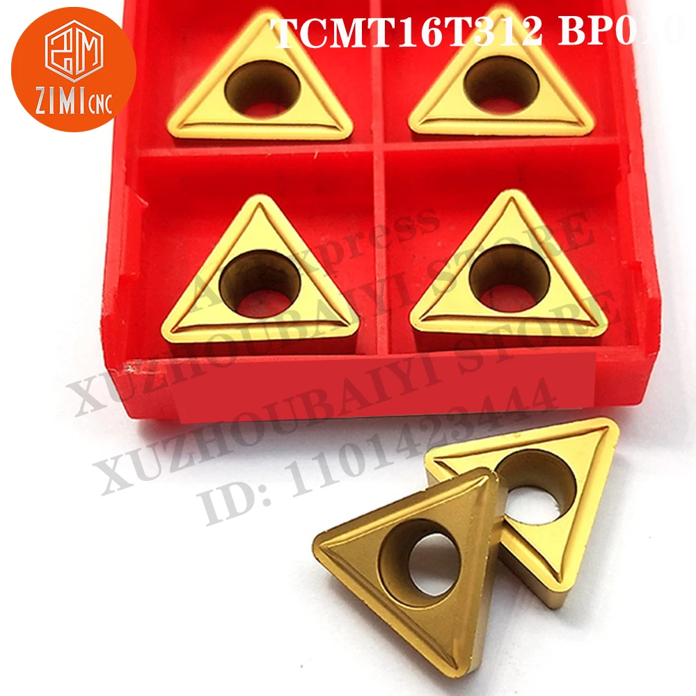TCMT16T312 BP010 TCMT أداة تحول كربيد إدراج مخرطة TCMT أداة القاطع أداة Blade CNC مخرطة معدنية إدراج كربيد الميكانيكية