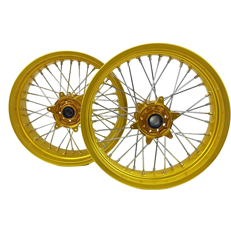 Best Sale Super Motorcycle Wheel Set Fit EXC SXF BETA 17 Inch Custom Accept Color Super Motorcycle Wheel Rim Set