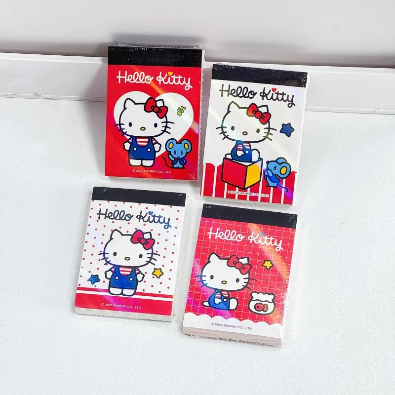 12-ピース-ロットサンリオキティメモパッドかわいい文具ラベルメモ帳プランナーステッカーポスト学用品