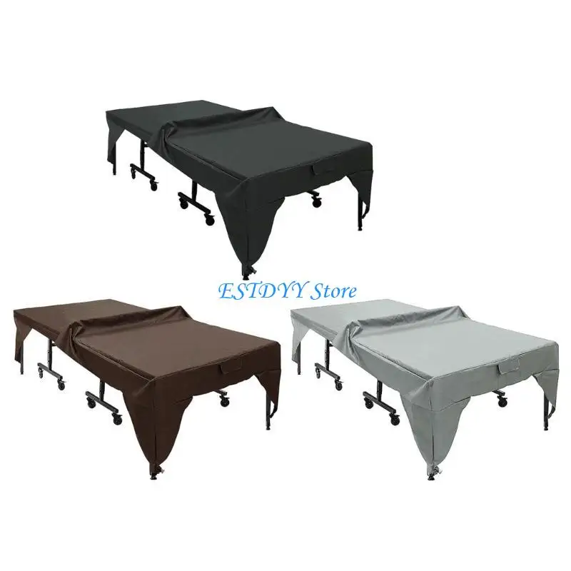 G6DE Dustproof Pingpong Table Cover for Outdoor and Indoor, Table Tennis Table Cover Watertight Table Tennis Table Protector
