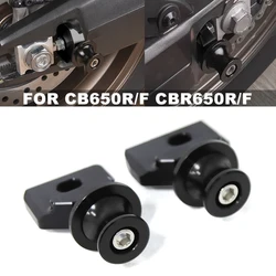 For Honda CB650R CBR650R CB650F CBR650F 2023 2024 2025 Accessories Chain Adjustment Block Frame swingarm Spools sliders