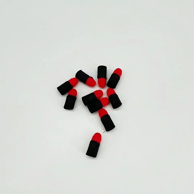 B100pcs 7*1.6mm رغوة إيفا المطاطية الناعمة الهوائية (ليست البلاستيك الصلب) كرات الطلاء Airsoft Shot #5