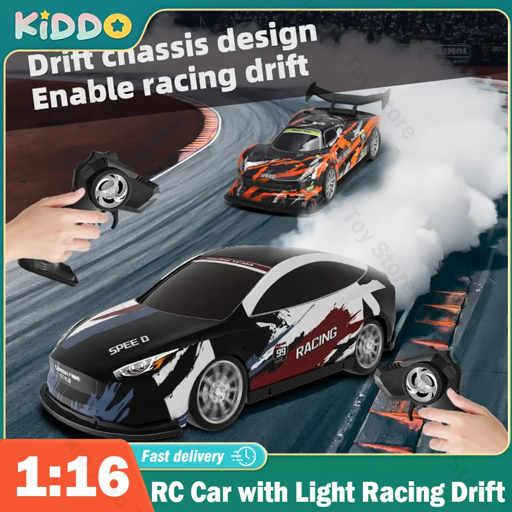 

1:16 RC Car Racing Drift Off-road Model Remote Control Climbing Vehicle Anti Collision hon-Slip Tires Simulate Toys for Kids