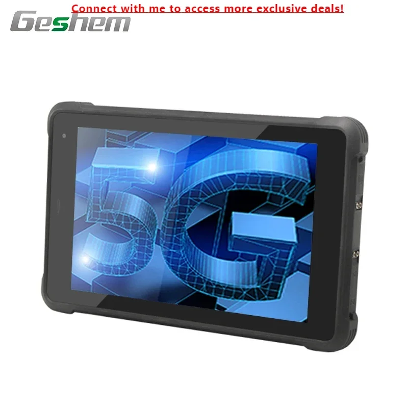 

Geshem 8 Inch Android LF HF UHF RFID 5G LTE Industrial Vehicle Rugged Tablet