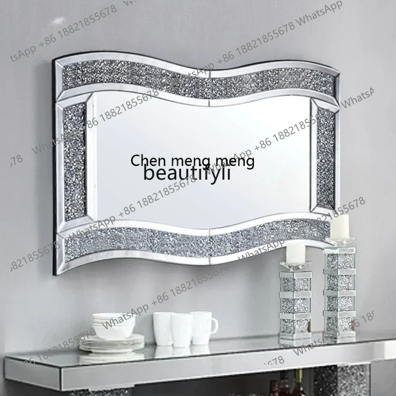 

ss7304 Personalized Home Wall Decoration Wall Hanging Decorative Mirror European Style Bathroom Vanity Mirror Hallway Mirror