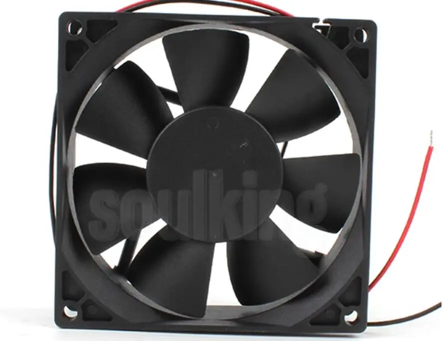 SAN JUN SJ9225LD2 DC 24V 0.15A 92x92x25mm 2-Wire Server Cooling Fan