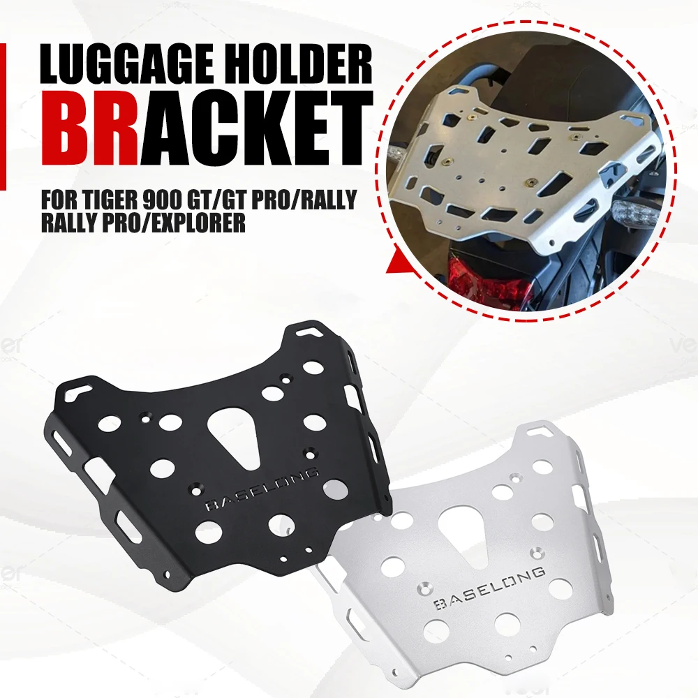 For Tiger 900 GT/GT Pro/Rally 850 Sport Tiger 1200 Rally Pro/Explorer Motorcycle Rear Top Case Rack Rear Luggage Holder Bracket