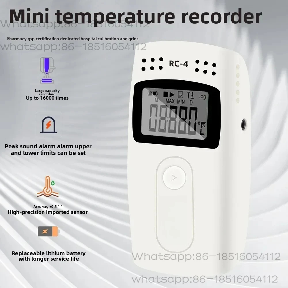 16000 Point RC-4 USB Temperature Data Logger Datalogger Recorder External Sensor for fruit vegetable cold room
