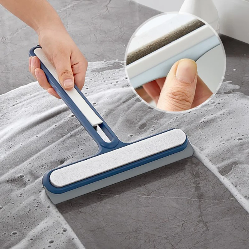 1pc Silikon Wischer Glas Schaber Auto Windschutzscheibe Reinigung Schaber Kann Verwendet Werden Zu Reinigen Auto Glas Windows Badezimmer Kitch