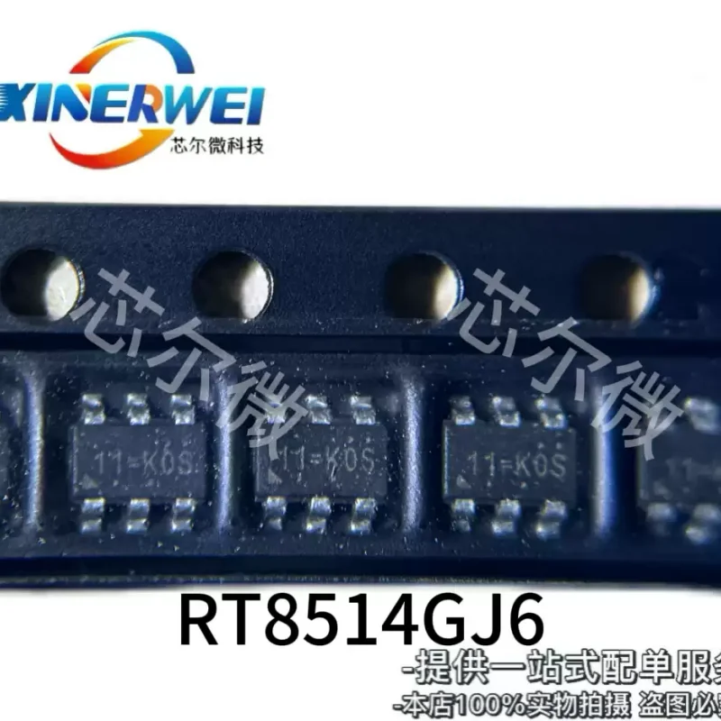 10-100pcs of brand new original RT8514GE6 SOT23-6 silk screen 11=* * * backlight driver chip RT8514GE6