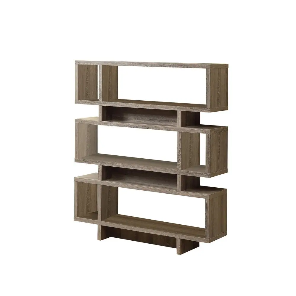 

Specialties I 3251 Bookshelf, Bookcase, Etagere, 4 Tier, 55 H, Office, Bedroom, Laminate, Brown, Contemporary, Modern