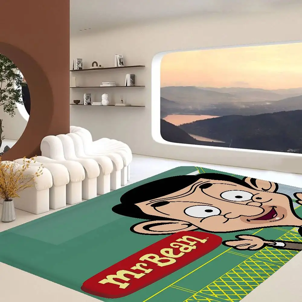 Funny Cartoon Mr Bean Entrance Door Mat Nordic Style Home Doormat Bathroom-Toilet Mats Bedroom Hotel Decor Mat