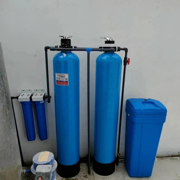 

Wholesale of small fully automatic 1-ton water softeners industrial heat exchangers softened water equipment softened water