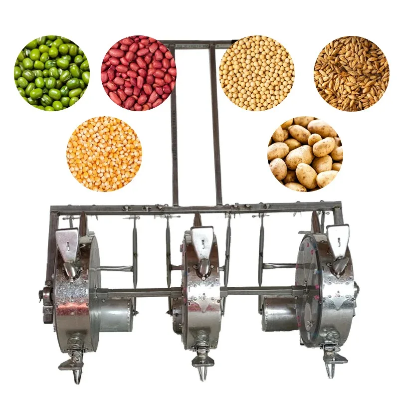 Hot Sale New Style 3 Point Hitch Seed Planter Vacuum Hand Push Corn Seeder