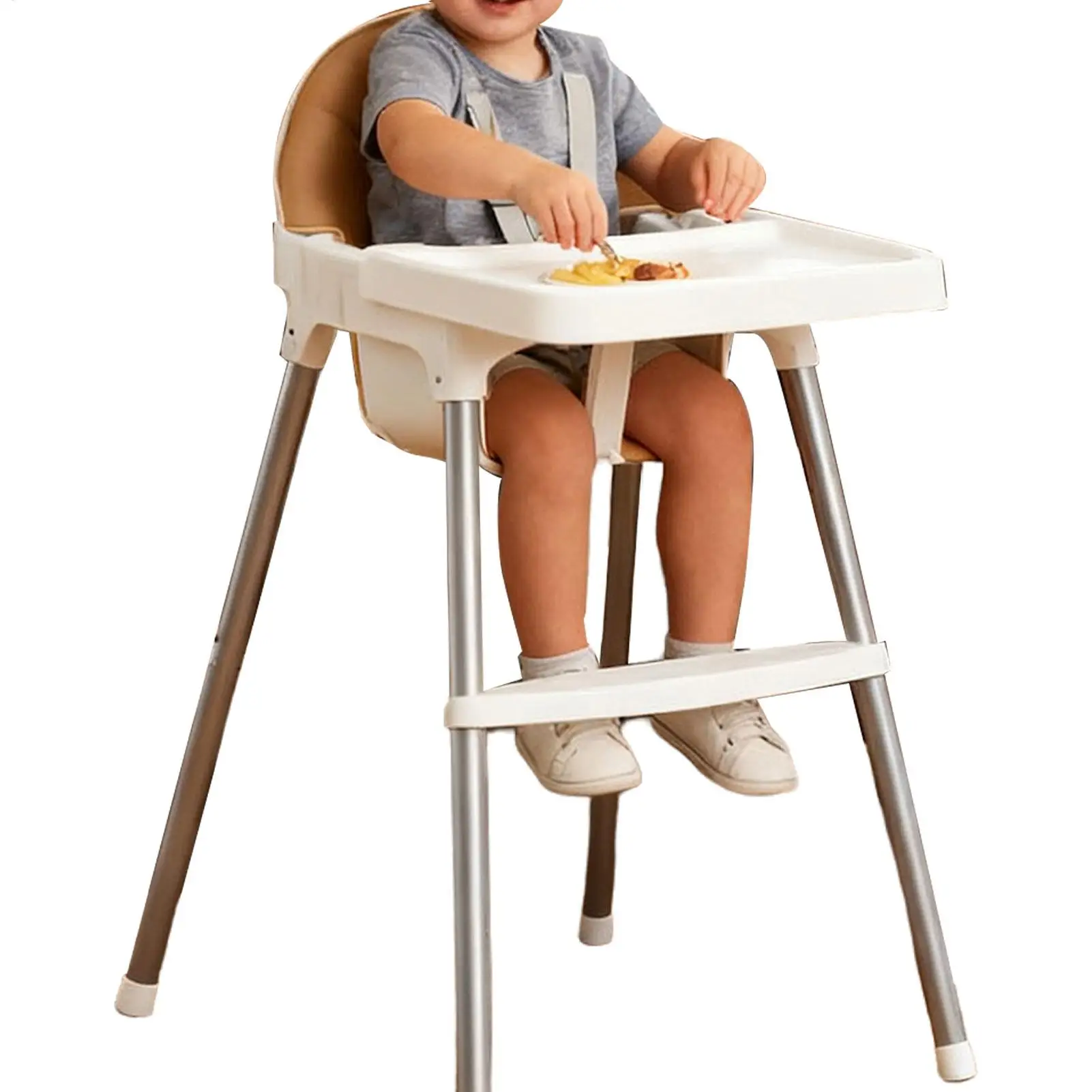 High Chair For Children Adjustable High Stool Seat Feeding Chair For Boys Girls Home Kitchen Dining Room Restaurant Family Meal
