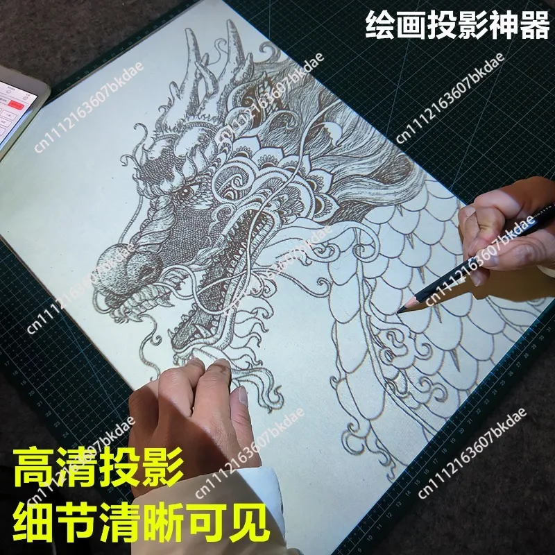 Cake Decoration Painting DIY Painting Copy Projection Artifact, Zero-Based Learning of Digital Oil Painting, 2025 New