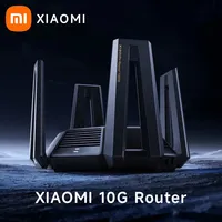 Original Xiaomi 10 Gigabit Router WiFi 7 2GB RAM Dual 10G Network Port 2.5G x 4 Adaptive Network Port Mesh IPTV USB 3.0 mi home