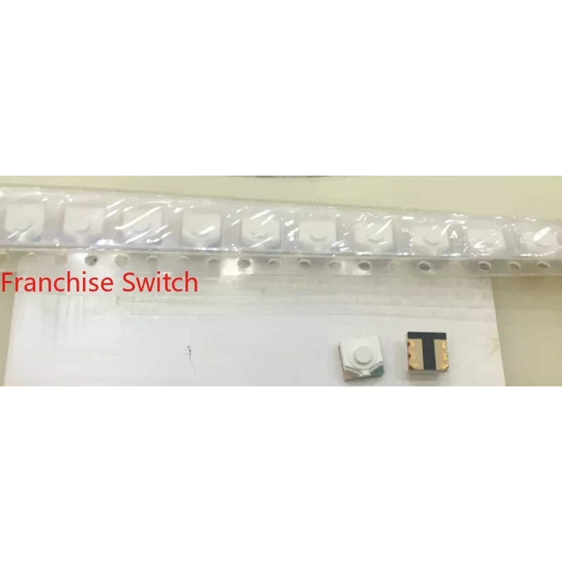 10PCS LS6J2M-1D-T Touch Switch Patch 6-pin LED  Button Orange Light.