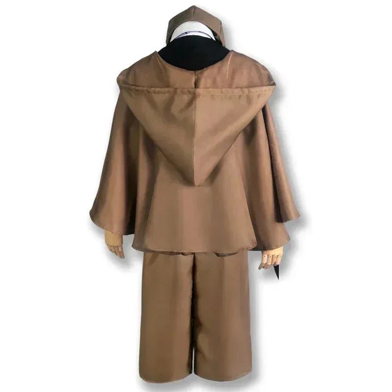 l2025l جديد إيدوغاوا رانبو تأثيري بونغو الضالة الكلاب زي المباحث موحدة البدلة إيدوغاوا رامبو وتتسابق مع قبعة لجميع القديسين C