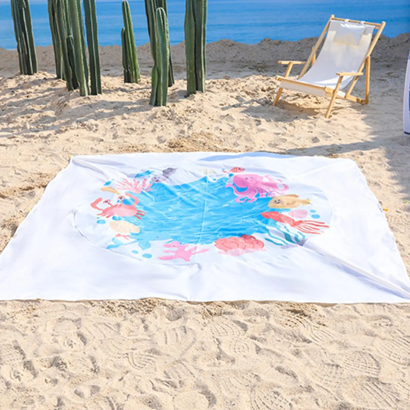 Toddler Beach Pool Portable Baby Pool 2-in-1 Foldable Toddler Puddle Mat For Vacation Camping Family Picnic Outdoors Swimming