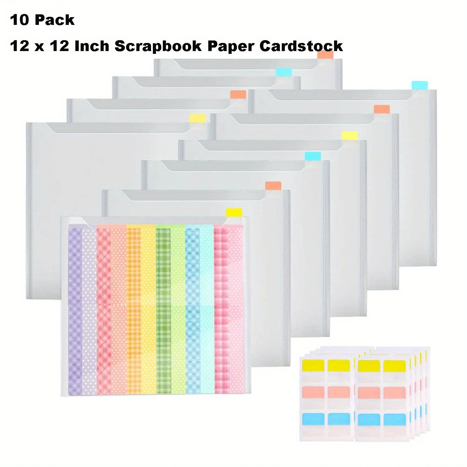 pacote-com-10-sacos-de-armazenamento-para-papel-de-scrapbook-12x12-polegadas-bolsos-organizadores-de-plastico-transparente-para-cartolina-com-etiquetas-adesivas-para-scrapbooking